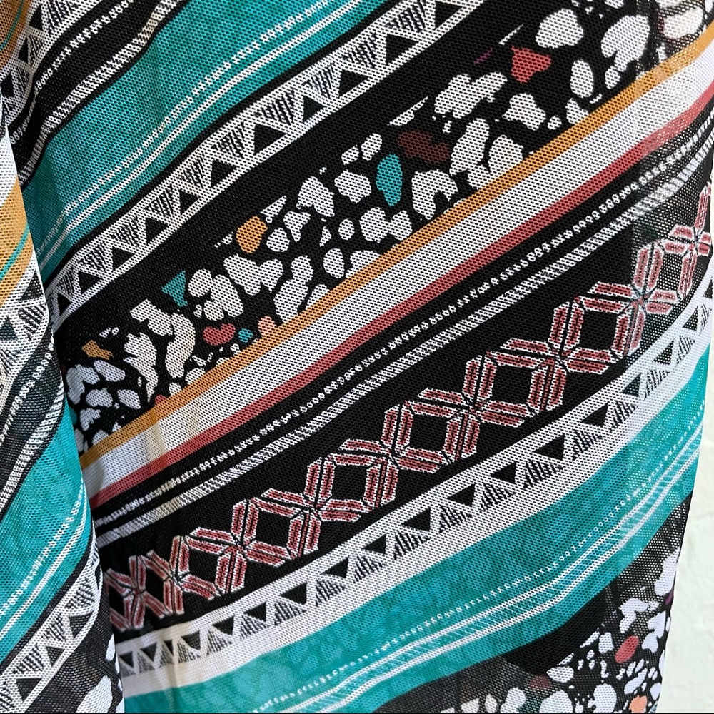 Coco Reef Wild Stripes Current Mesh Layer Tankini - Picture 15 of 16